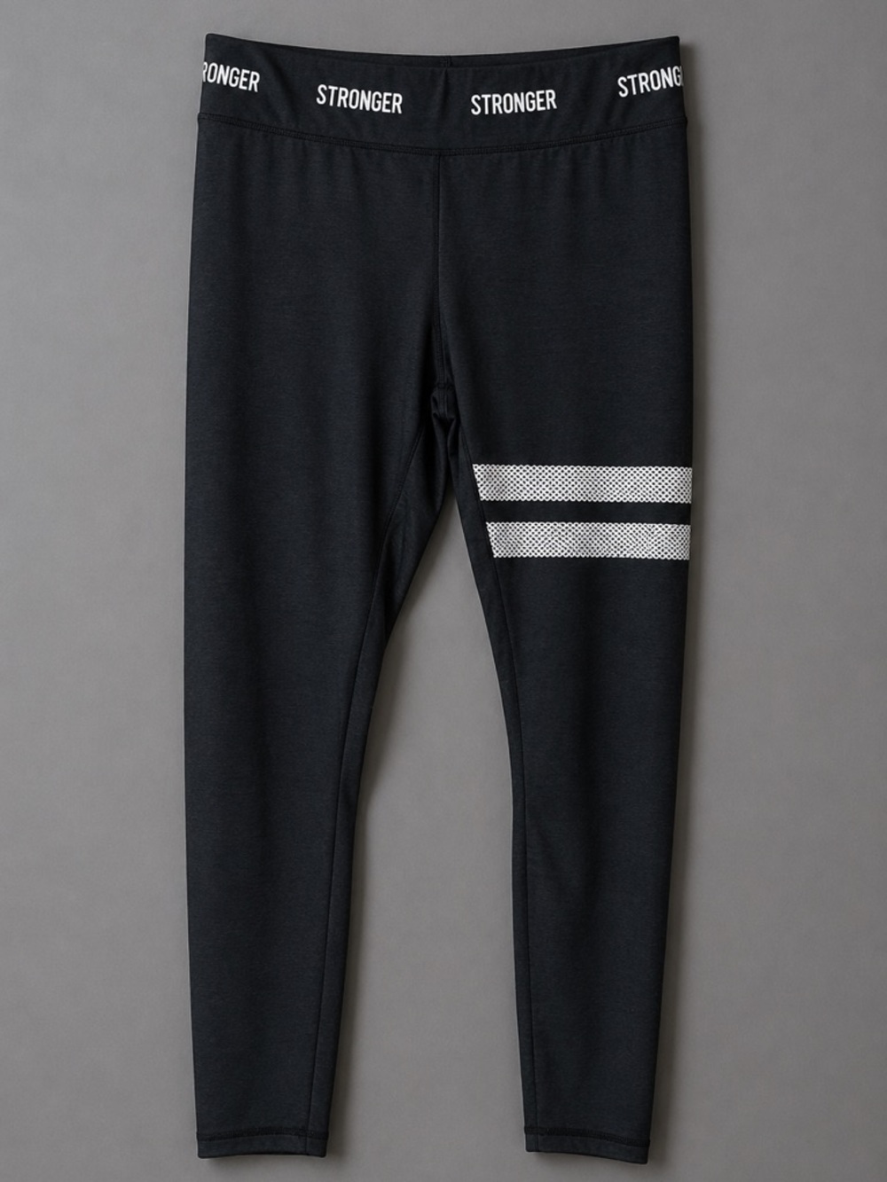 Stronger Black Mid Waist Hero Leggings